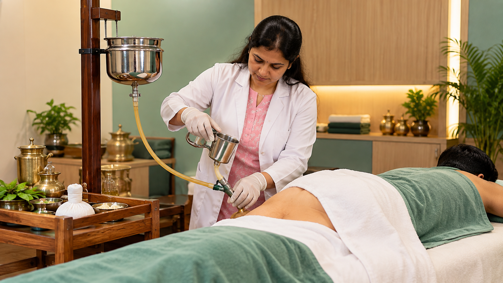Basti therapy at Agnivesh Ayurveda