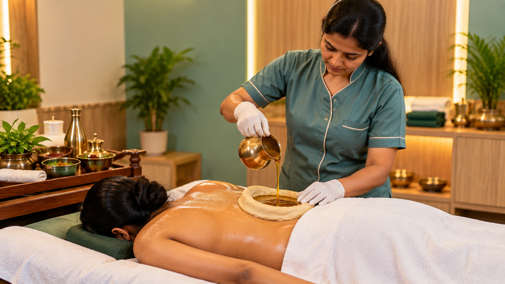 Kati Basti therapy at Agnivesh Ayurveda