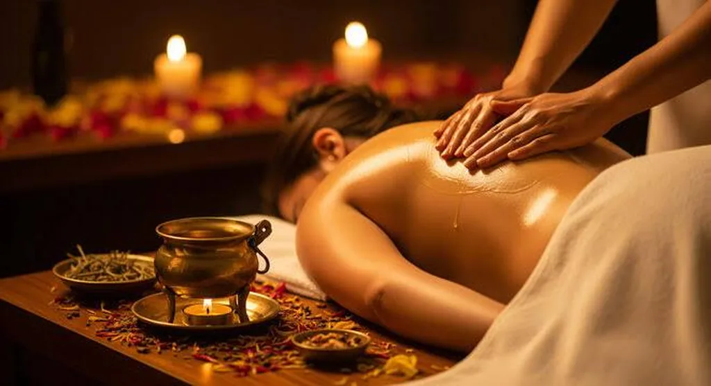 Abhyanga therapy at Agnivesh Ayurveda